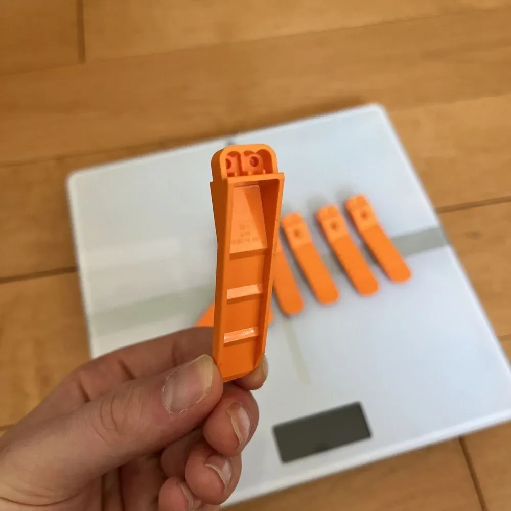 Lot Of 7 Lego Accessories Orange Brick And Axel Separator Tool Pieces used